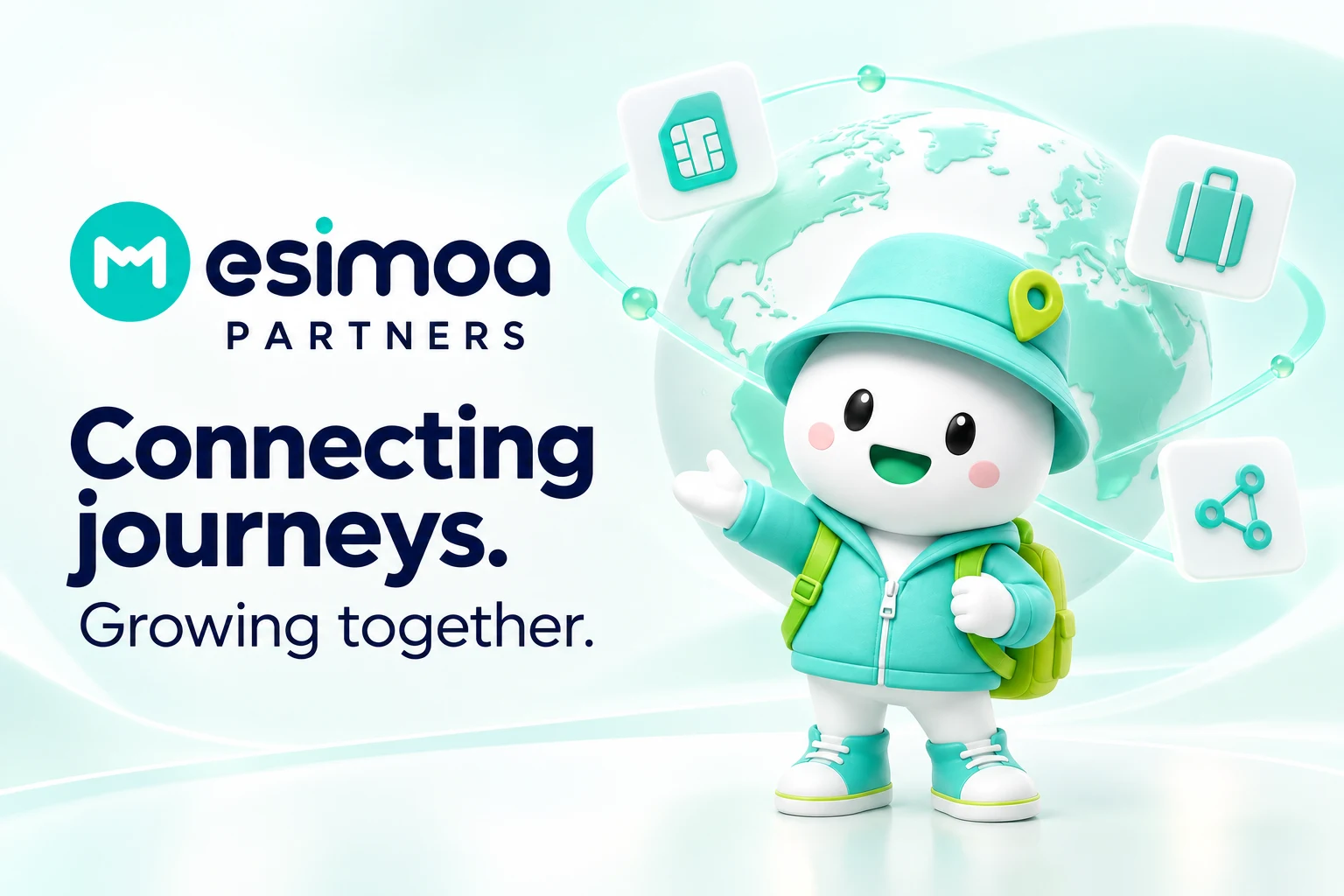 esimoa PARTNERS — Connecting journeys. Growing together. With Moa.