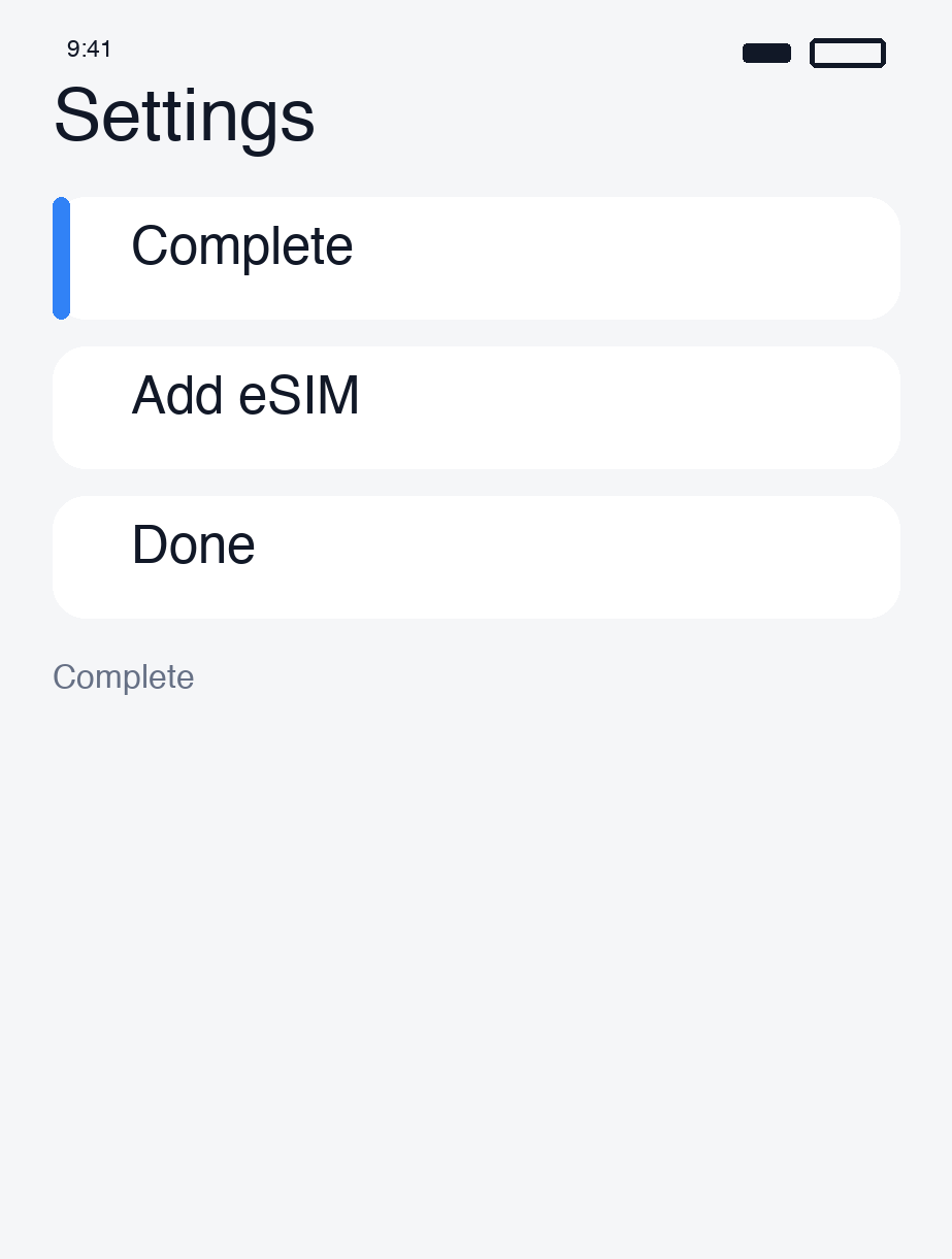 Final check